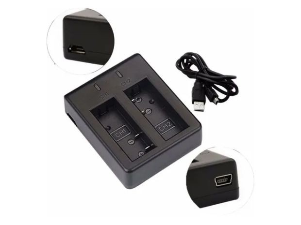 &u++ CARGADOR BATERIA SJ4000 SJ5000 M10 SJCAM